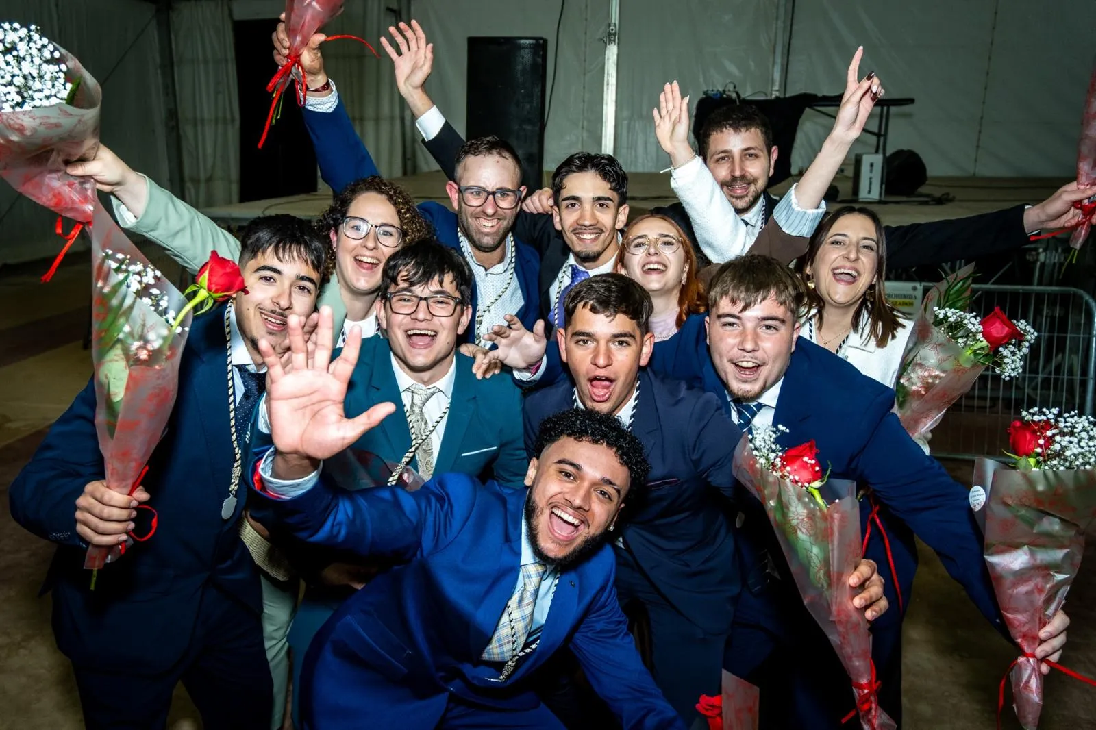 Festers celebrant la proclamació